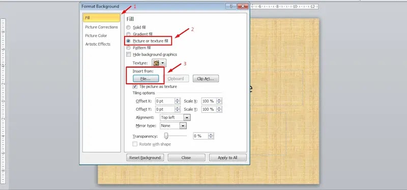 Detail Cara Membuat Baground Ppt Nomer 48