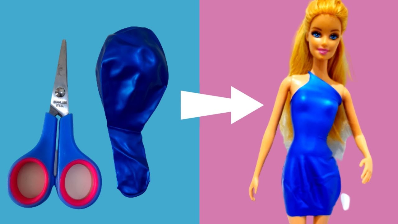 Cara Membuat Baju Barbie Dari Balon - KibrisPDR