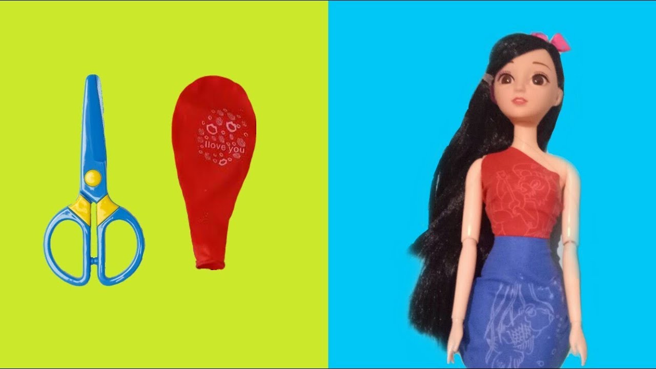 Detail Cara Membuat Baju Barbie Dari Balon Nomer 5