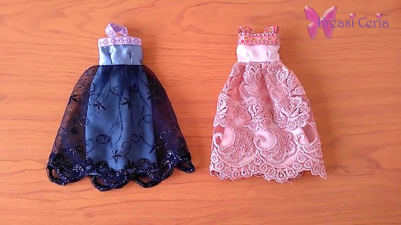 Cara Membuat Baju Barbie Dari Kain Bekas Yang Mudah - KibrisPDR