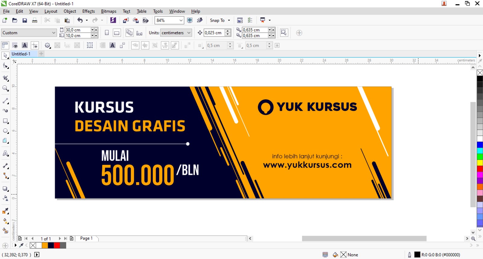 Detail Cara Membuat Banner Dengan Corel Draw X7 Nomer 46