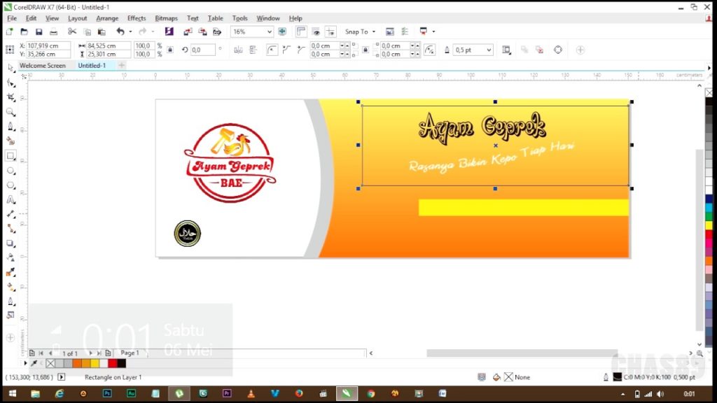 Detail Cara Membuat Banner Dengan Corel Draw X7 Nomer 47