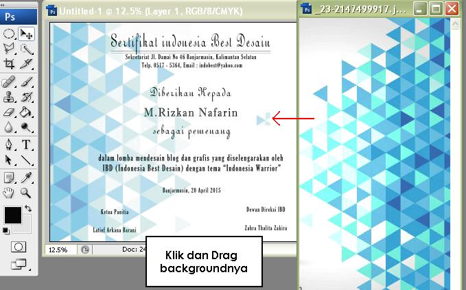 Detail Cara Membuat Bingkai Sertifikat Di Photoshop Nomer 36