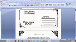 Detail Cara Membuat Bingkai Undangan Syukuran Nomer 15