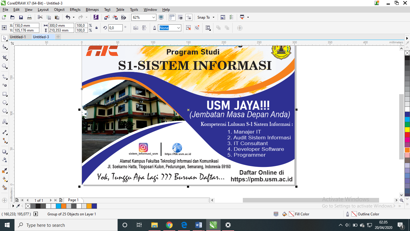 Detail Cara Membuat Brosur Di Coreldraw Nomer 9