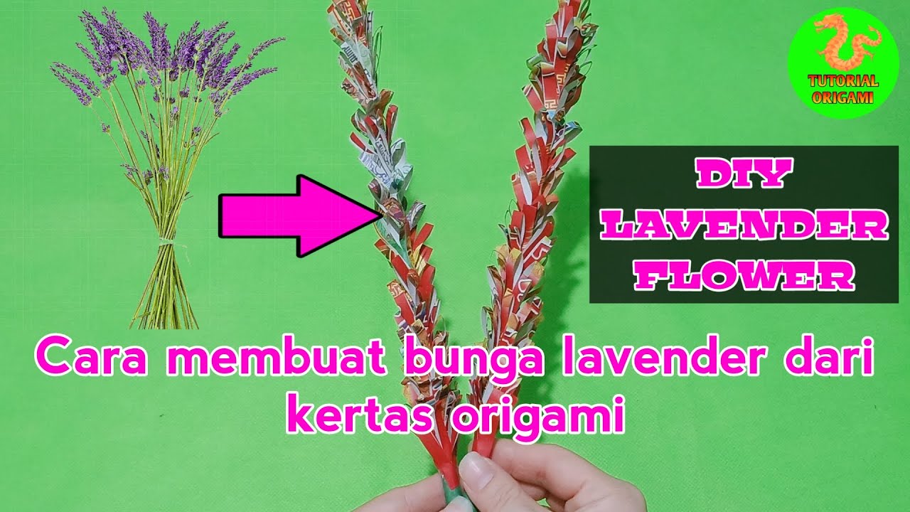 Detail Cara Membuat Bunga Lavender Dari Kertas Nomer 15