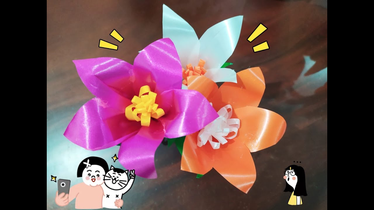 Detail Cara Membuat Bunga Pita Jepang Nomer 24