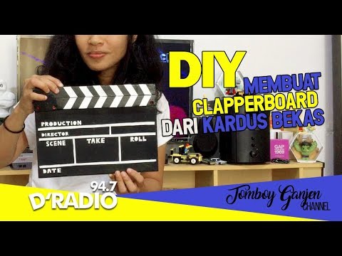 Detail Cara Membuat Clapperboard Sendiri Nomer 3