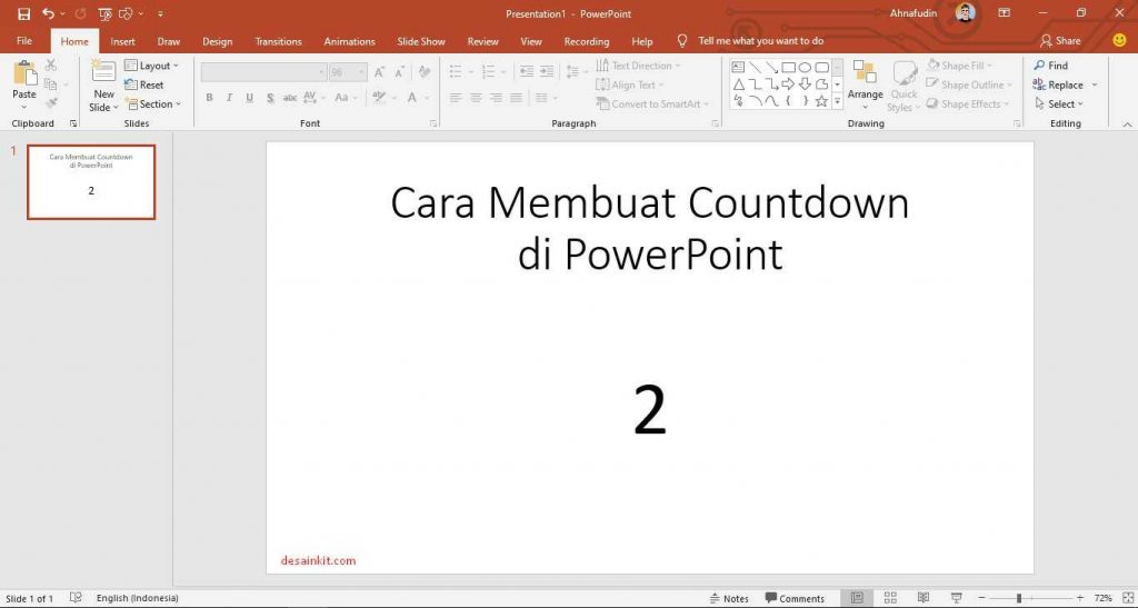 Detail Cara Membuat Countdown Di Powerpoint Nomer 4