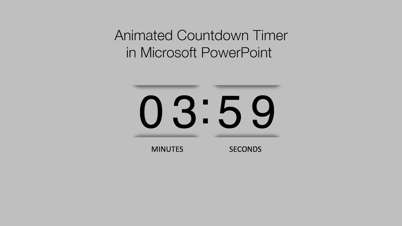 Detail Cara Membuat Countdown Di Powerpoint Nomer 5