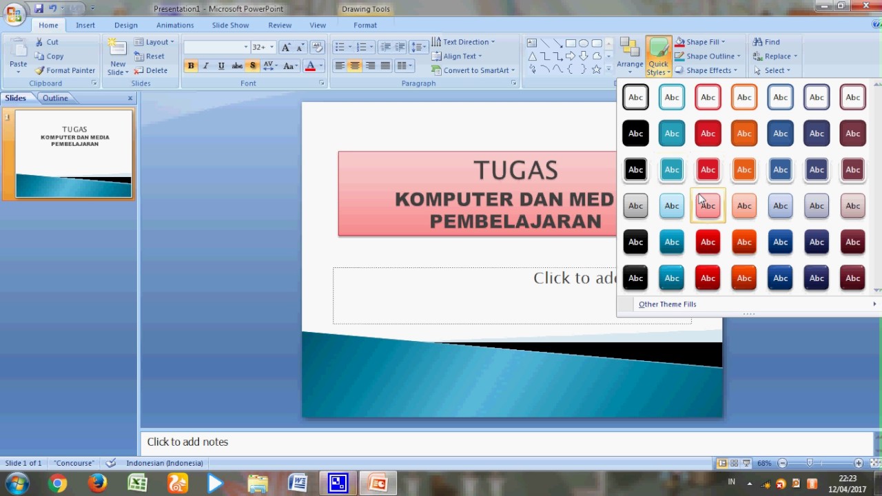 Cara Membuat Cover Ppt Yang Menarik - KibrisPDR