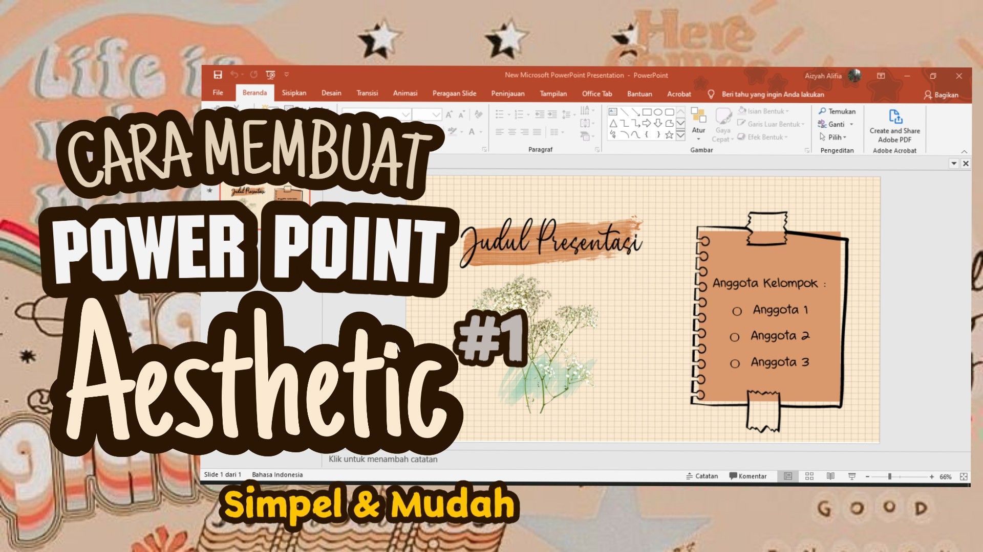 Detail Cara Membuat Cover Ppt Yang Menarik Nomer 40