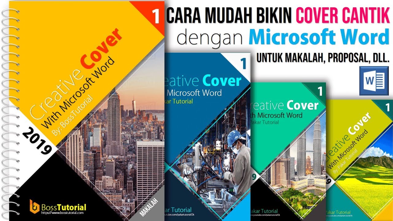 Detail Cara Membuat Cover Proposal Dengan Coreldraw Nomer 19