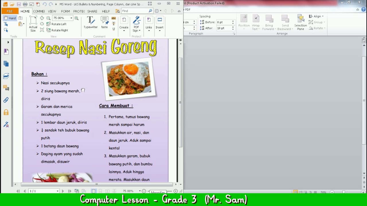 Detail Cara Membuat Daftar Menu Makanan Di Powerpoint Nomer 15