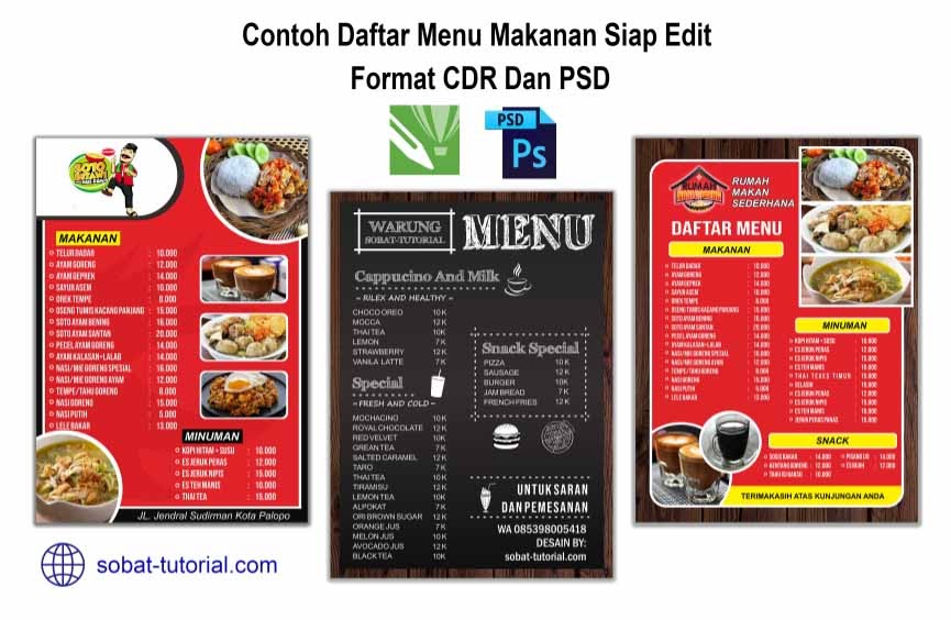 Detail Cara Membuat Daftar Menu Makanan Di Powerpoint Nomer 5