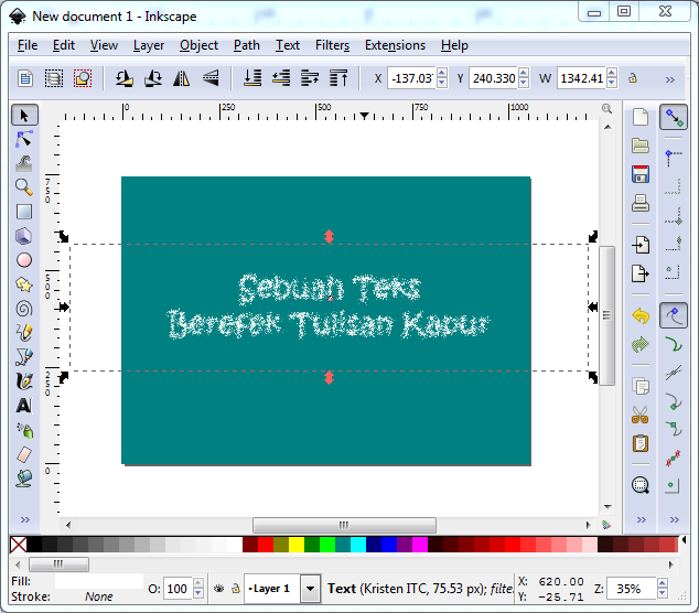 Detail Cara Membuat Efek Kapur Di Coreldraw Nomer 9