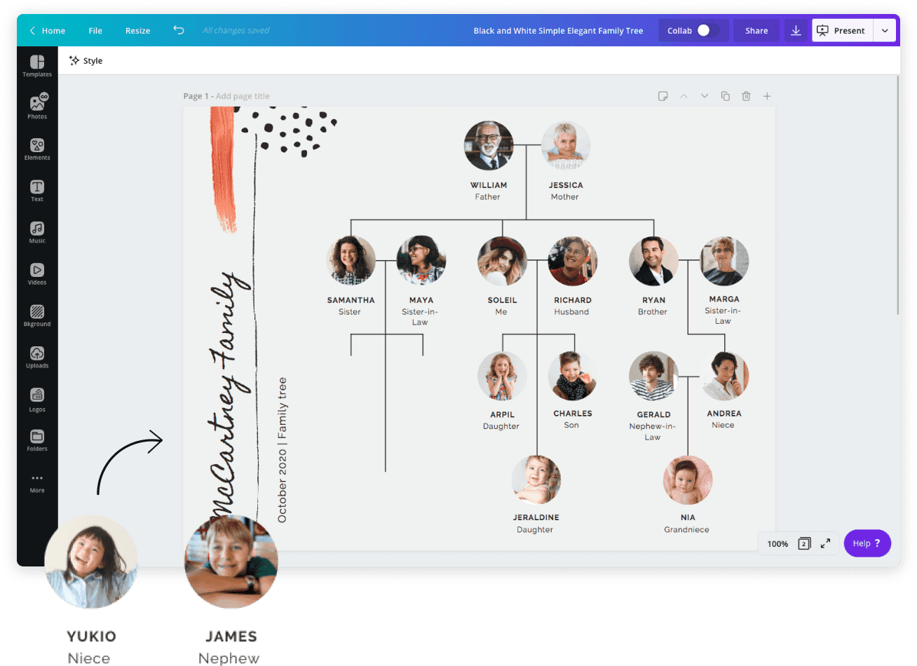 Detail Cara Membuat Family Tree Di Microsoft Word Nomer 43