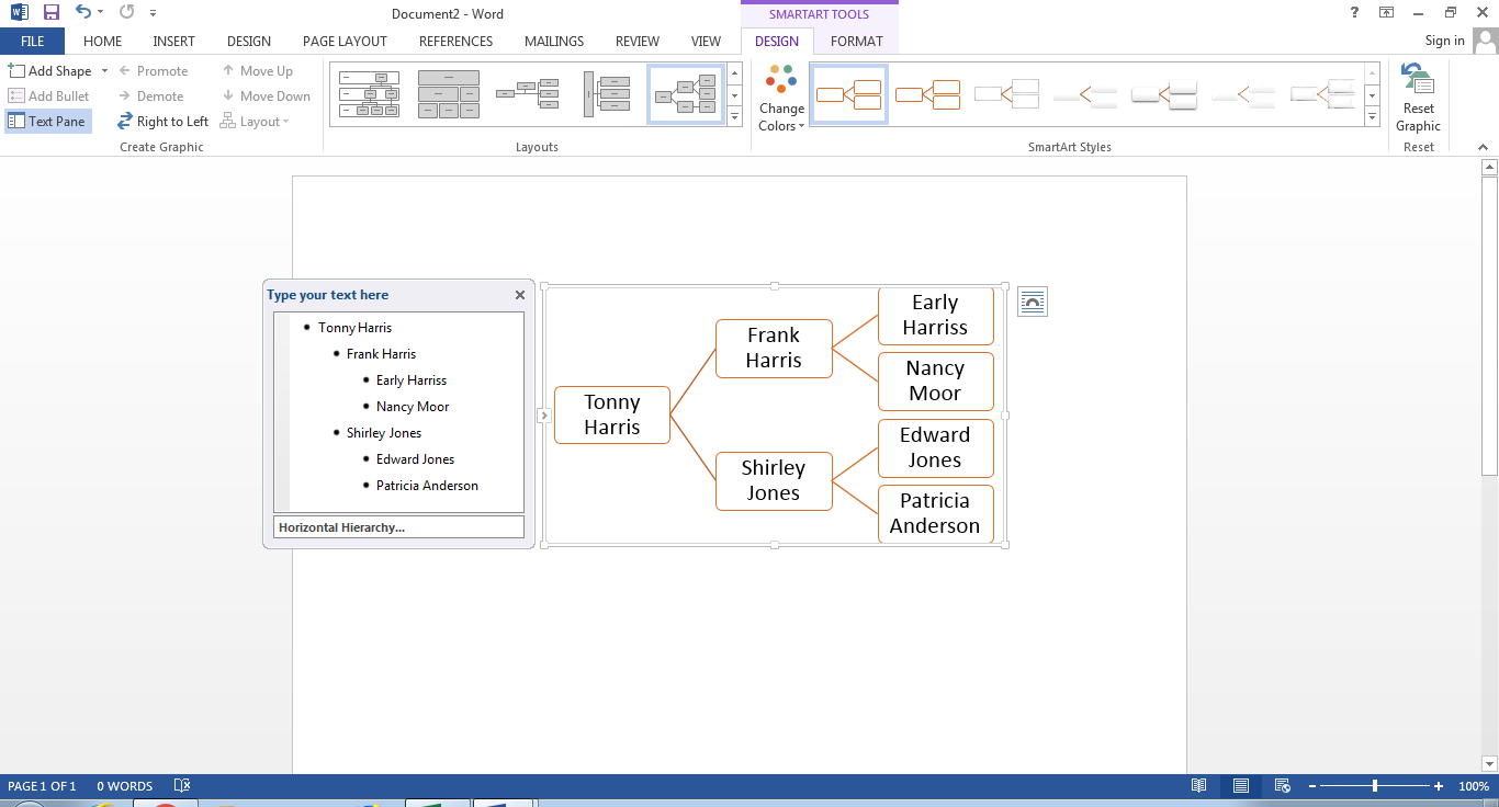 Detail Cara Membuat Family Tree Di Microsoft Word Nomer 6
