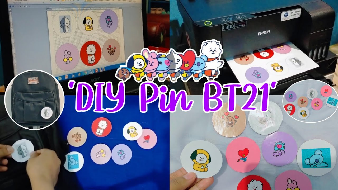 Detail Cara Membuat Gambar Bt21 Nomer 18