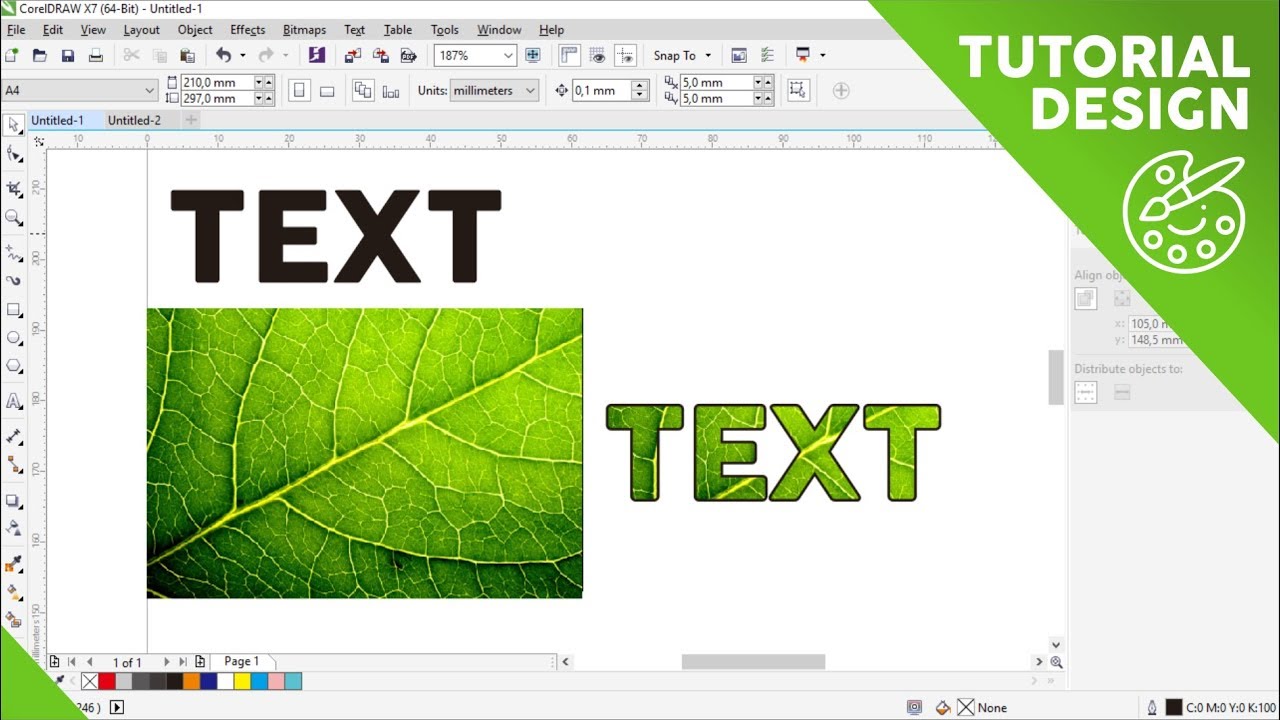 Detail Cara Membuat Gambar Menyatu Dengan Background Di Coreldraw Nomer 26