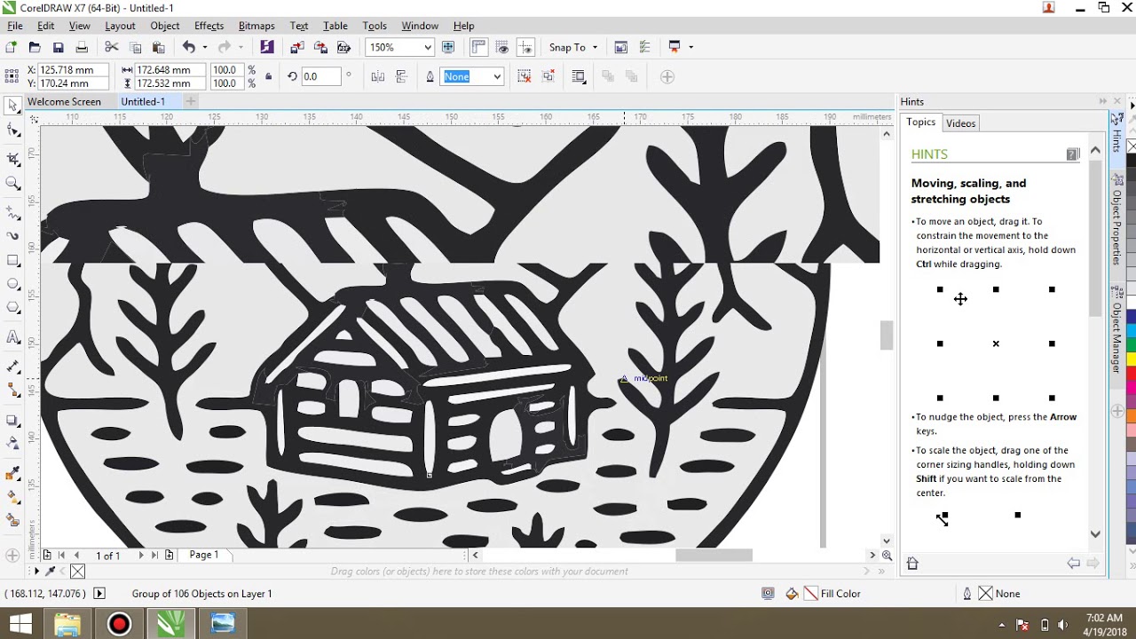 Detail Cara Membuat Gambar Tidak Pecah Di Coreldraw X7 Nomer 5