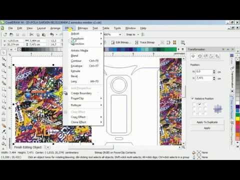 Detail Cara Membuat Garskin Dengan Coreldraw Nomer 5