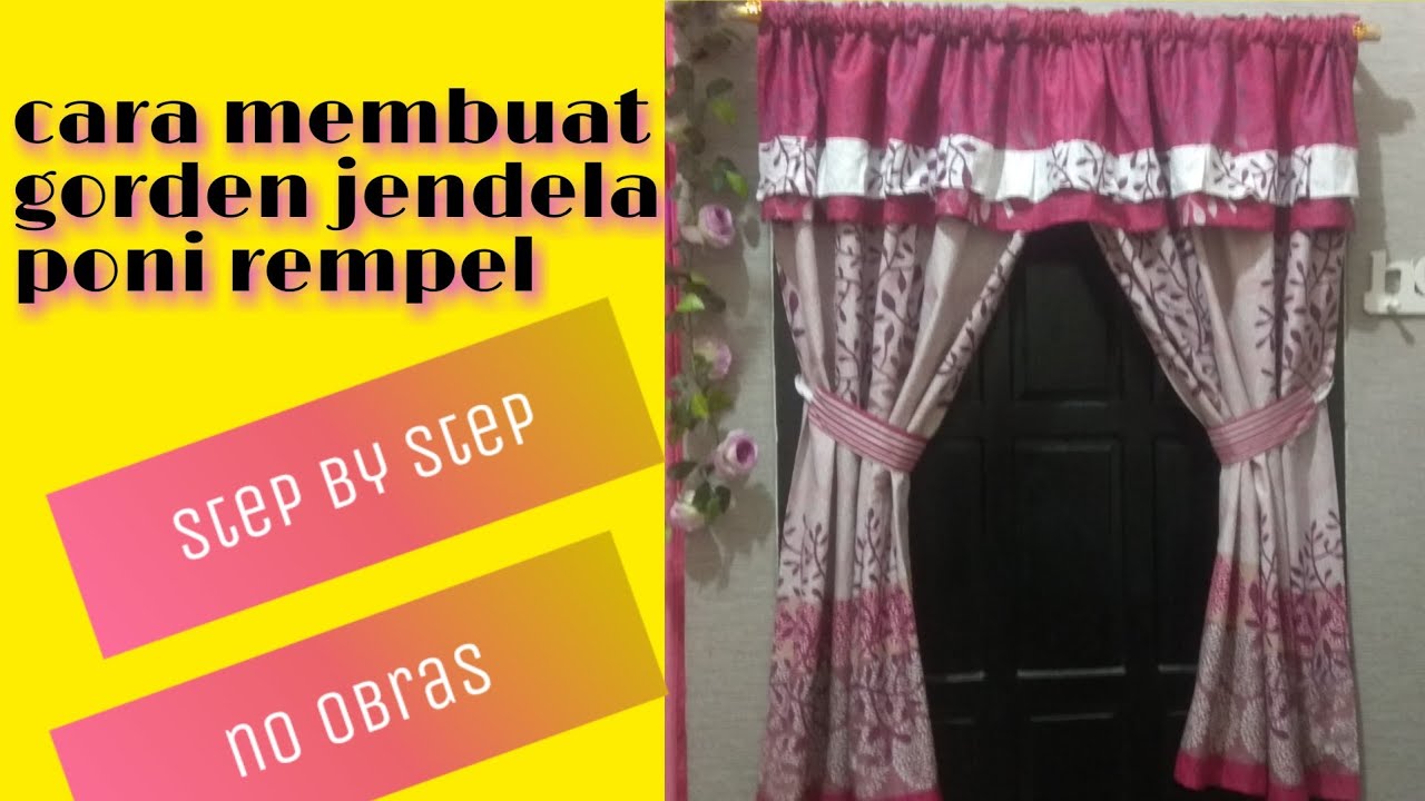 Detail Cara Membuat Gorden Minimalis Nomer 10