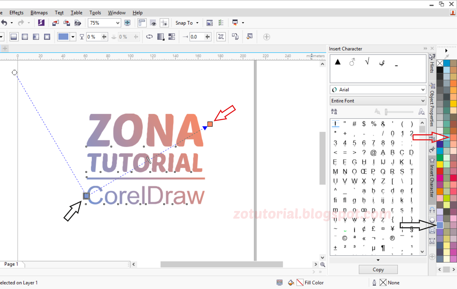 Detail Cara Membuat Gradasi Warna Di Coreldraw X7 Nomer 8