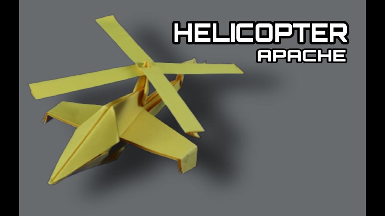 Detail Cara Membuat Helikopter Dari Kertas Nomer 2