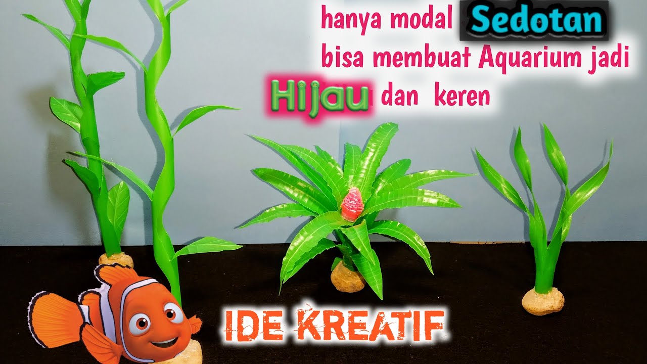 Detail Cara Membuat Hiasan Aquarium Dari Barang Bekas Nomer 3