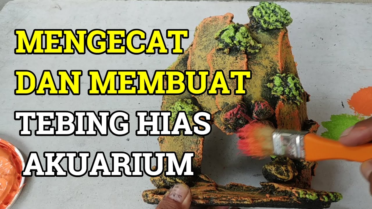 Detail Cara Membuat Hiasan Tebing Aquarium Nomer 4