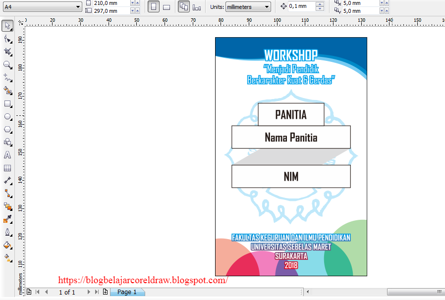 Detail Cara Membuat Id Card Panitia Dengan Coreldraw Nomer 31