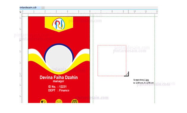 Detail Cara Membuat Id Card Panitia Dengan Coreldraw Nomer 7