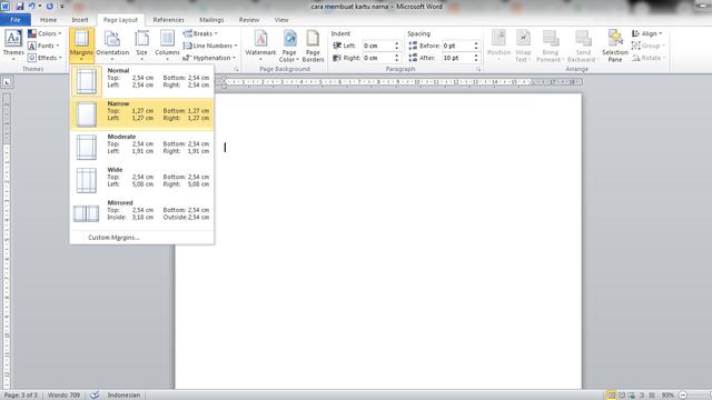 Detail Cara Membuat Id Card Panitia Dengan Microsoft Word 2010 Nomer 38