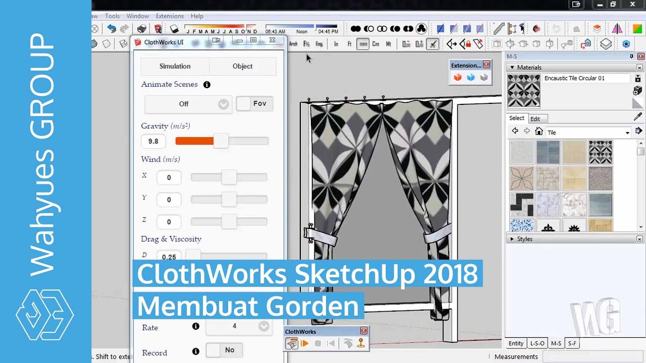 Detail Cara Membuat Kaca Transparan Di Sketchup Nomer 46