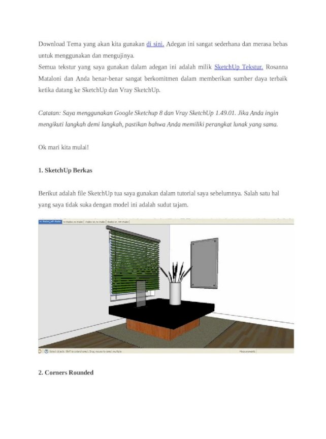 Detail Cara Membuat Kaca Transparan Di Sketchup Nomer 53