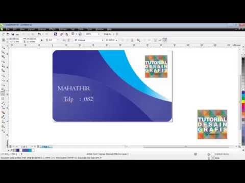 Detail Cara Membuat Kartu Nama Dengan Coreldraw X3 Nomer 2