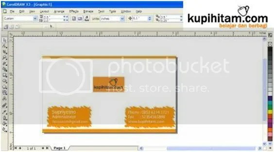 Detail Cara Membuat Kartu Nama Dengan Coreldraw X3 Nomer 11