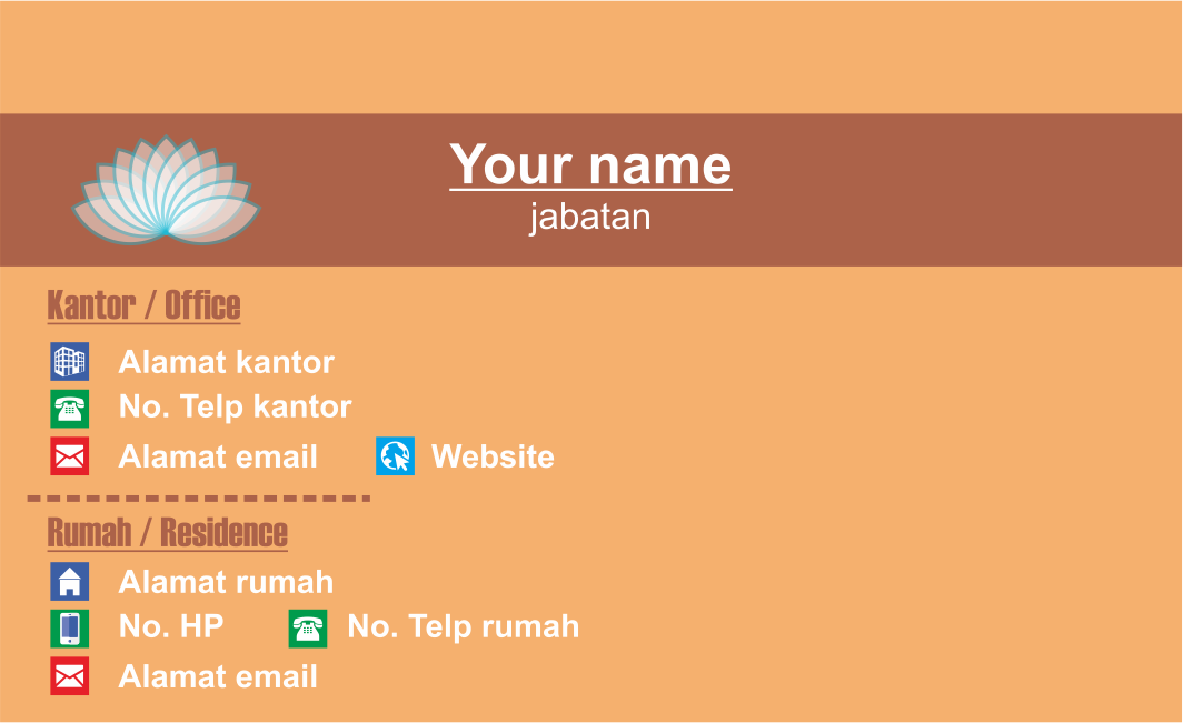 Detail Cara Membuat Kartu Nama Dengan Coreldraw X3 Nomer 19