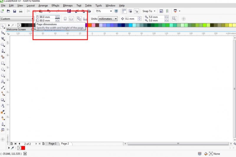 Detail Cara Membuat Kartu Nama Dengan Coreldraw X3 Nomer 20