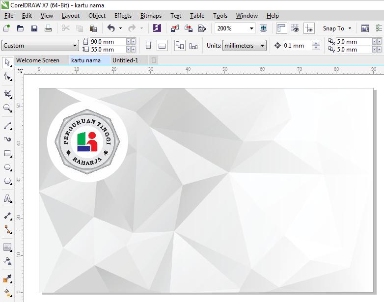 Detail Cara Membuat Kartu Nama Dengan Coreldraw X3 Nomer 22