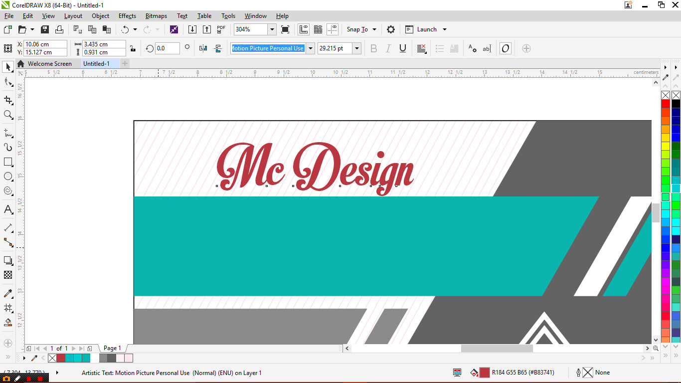 Detail Cara Membuat Kartu Nama Dengan Coreldraw X5 Nomer 14