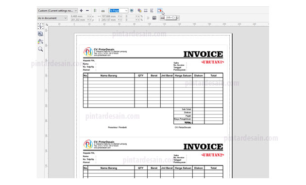 Detail Cara Membuat Kupon Undian Dengan Coreldraw Nomer 46