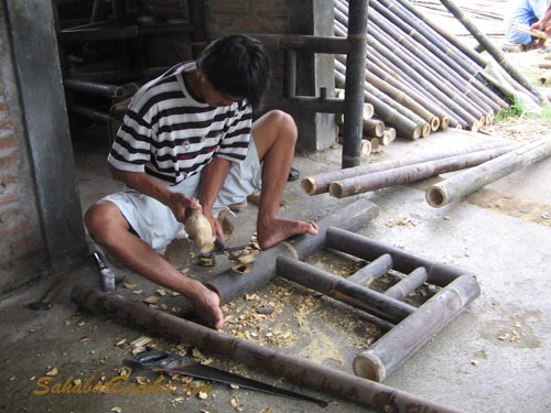 Detail Cara Membuat Kursi Bambu Sederhana Nomer 25