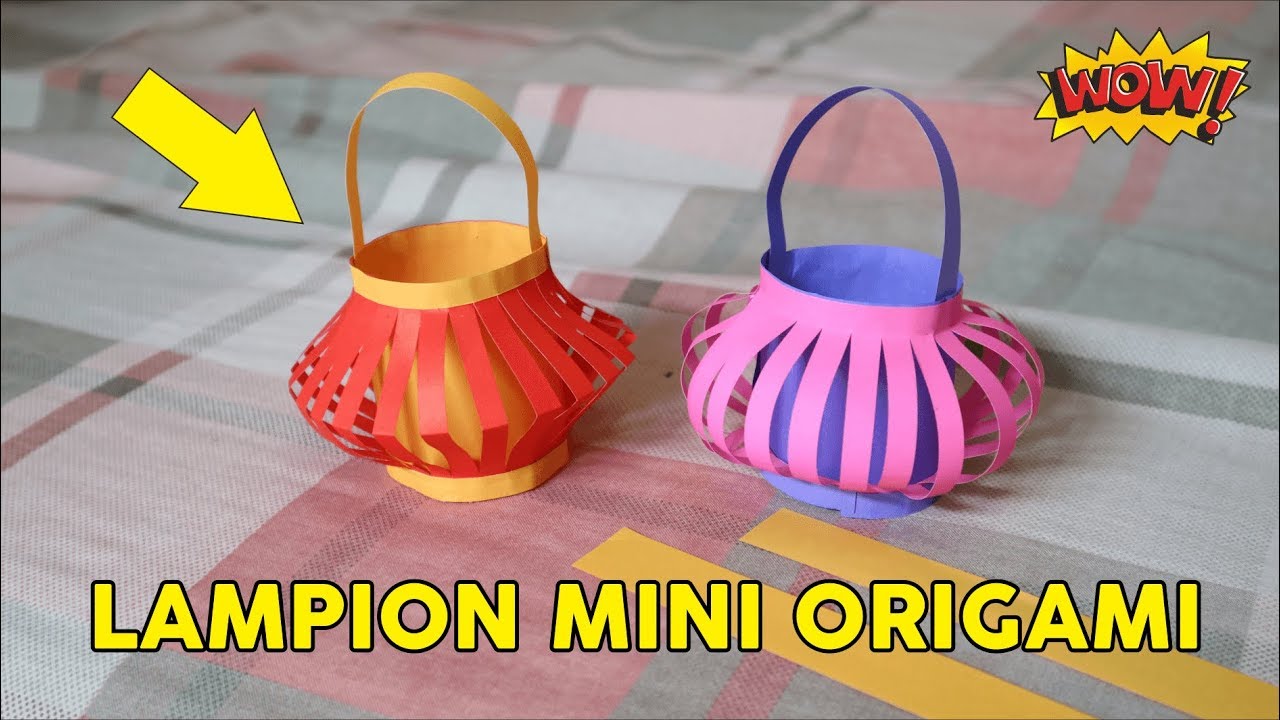 Detail Cara Membuat Lampion Dari Origami Nomer 2