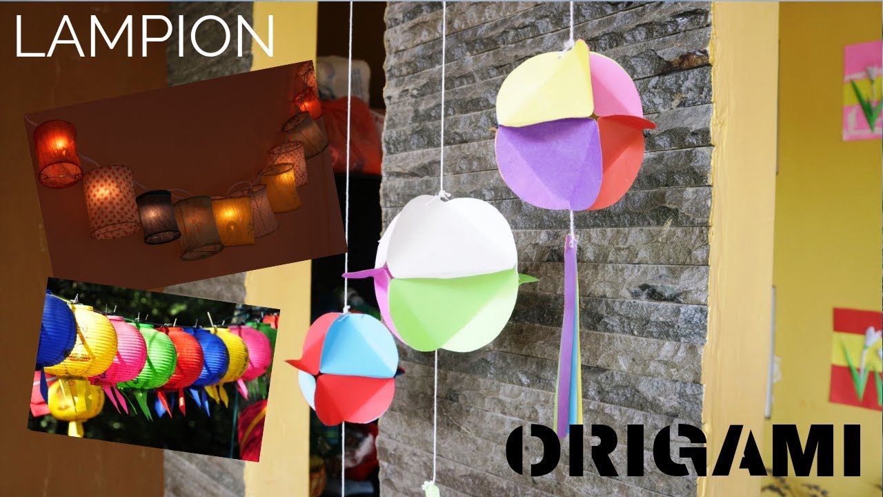 Detail Cara Membuat Lampion Dari Origami Nomer 4