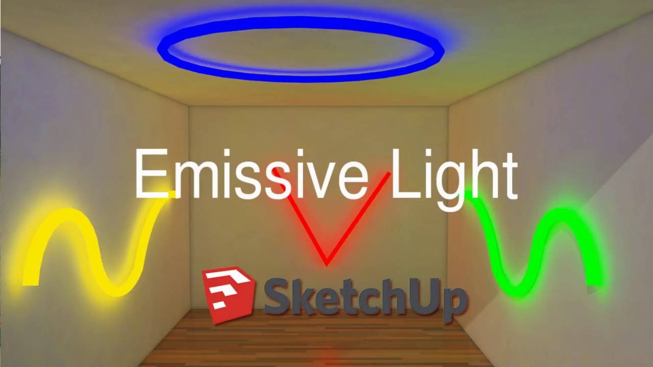 Cara Membuat Lampu Neon Di Sketchup - KibrisPDR