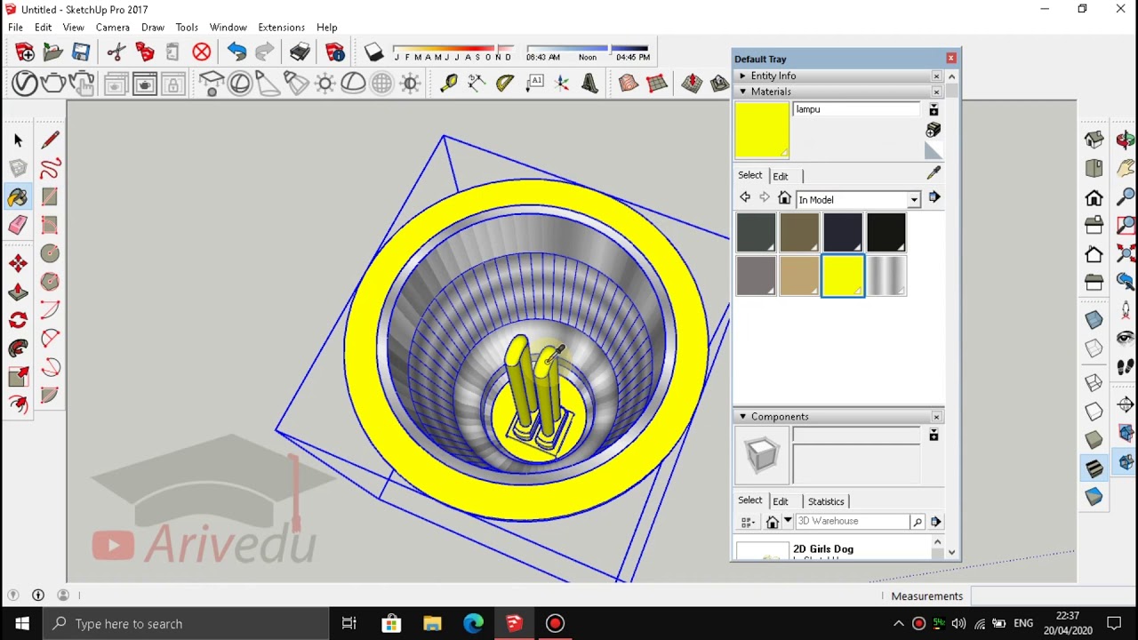 Detail Cara Membuat Lampu Neon Di Sketchup Nomer 10