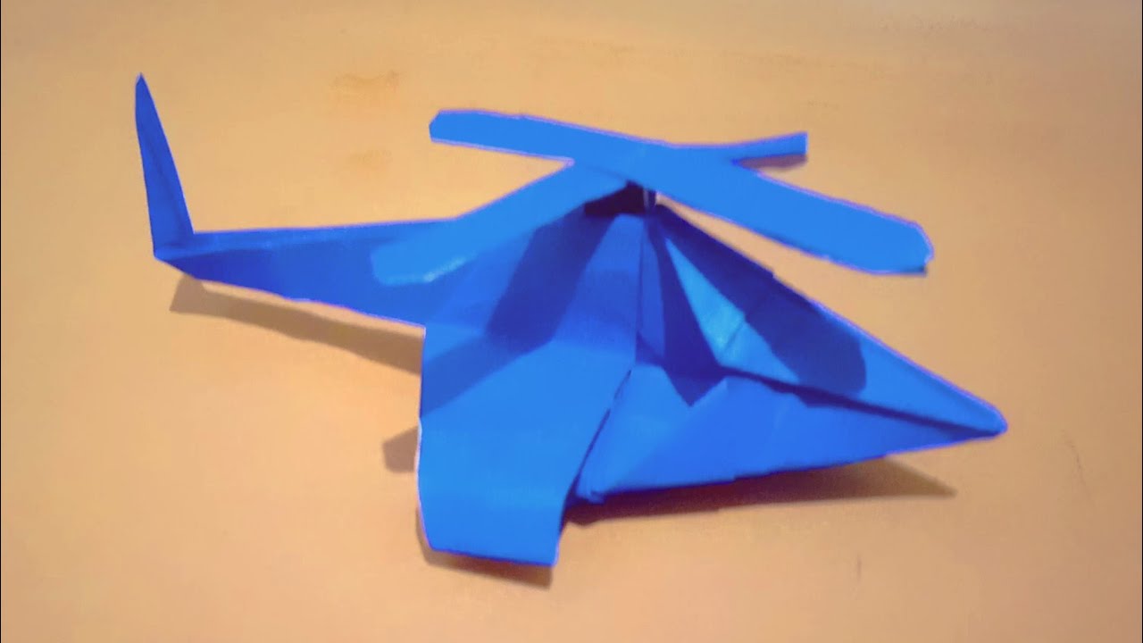 Detail Cara Membuat Mainan Helikopter Dari Kertas Nomer 6