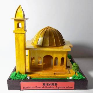 Detail Cara Membuat Miniatur Masjid Dari Gabus Nomer 19